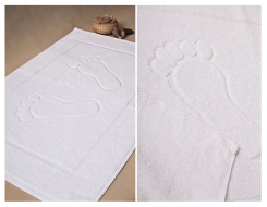  50x70 DELUXE DIAGONAL 650g hotel bathmat